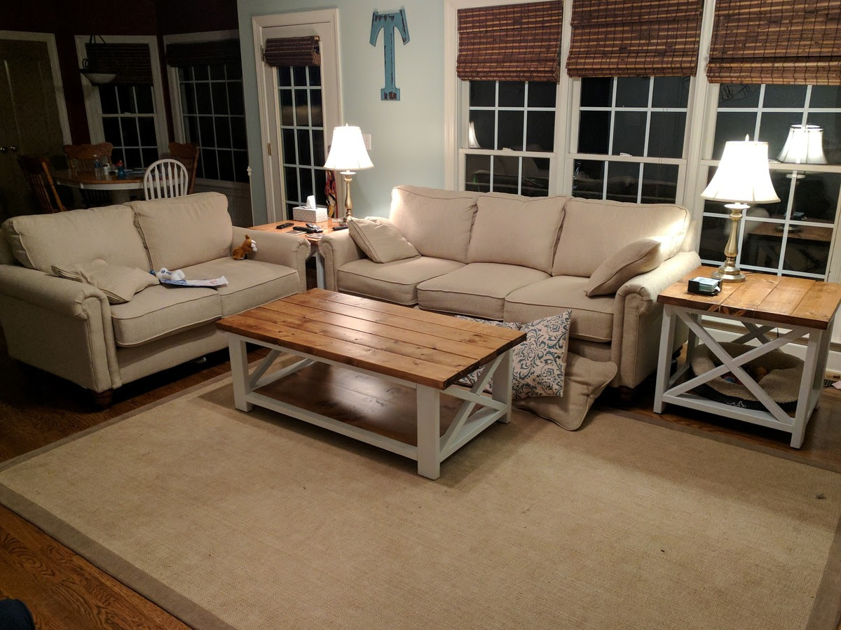 Ana White | Rustic X Coffee Table - DIY Projects