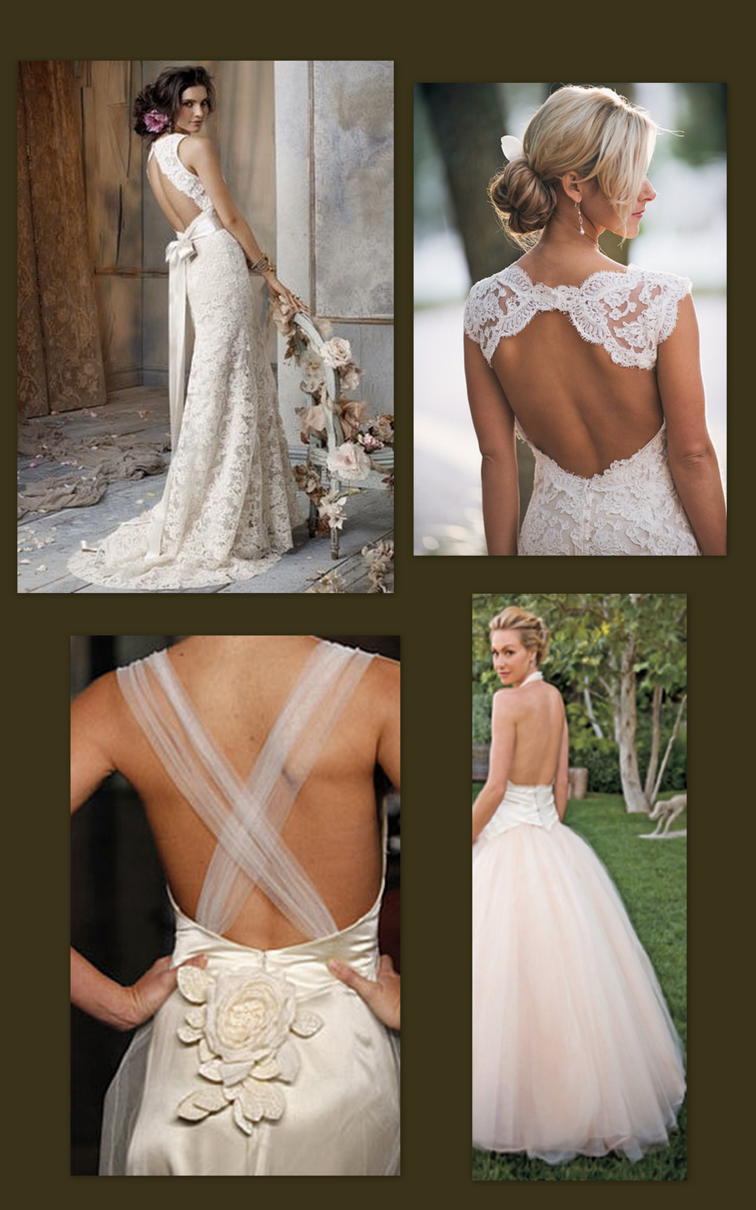 lace Backless Wedding Dresses lace Backless Wedding Dresses