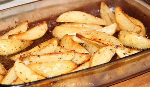 Roasted Lemon Potatoes 1