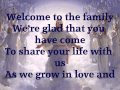 Welcome to the Family Lyrics with Chords