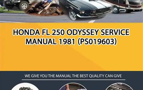 Free Download honda fl 250 odyssey service manual 1981 Best Sellers PDF
