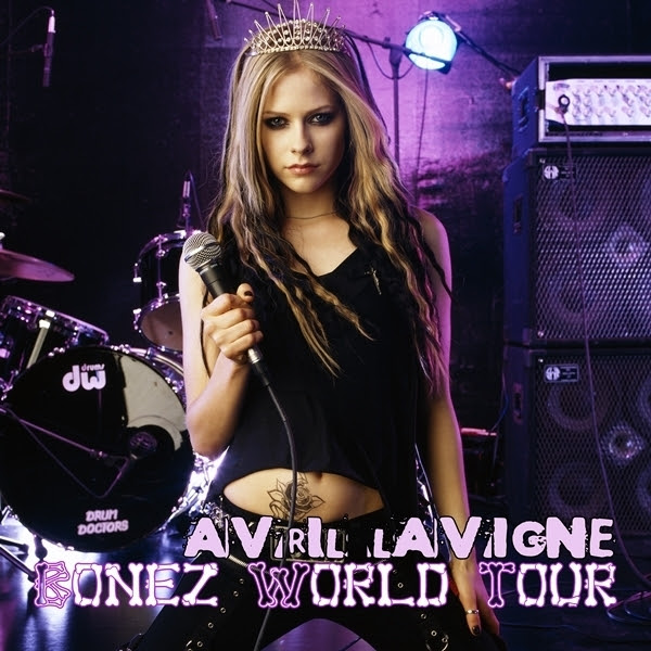 single album art avril lavigne my world. Avril Lavigne - Bonez World Tour [My FanMade Album Cover]