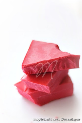 red cooking chocolate