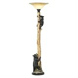 Climbing Bears Torchiere Floor Lamp