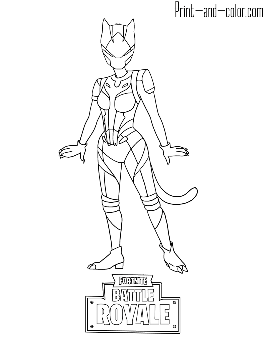 Fortnite coloring pages | Print and Color.com
