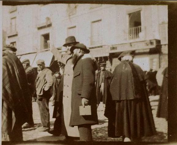 Édouard Vuillard y Ker-Xavier Roussel en la Plaza de Zocodover en febrero de 1901. Édouard Vuillard y Ker-Xavier Roussel en la Plaza de Zocodover en febrero de 1901. Fotografía del príncipe de Rumanía Emmanuel Bibesco. Museo D´Orsay. 
