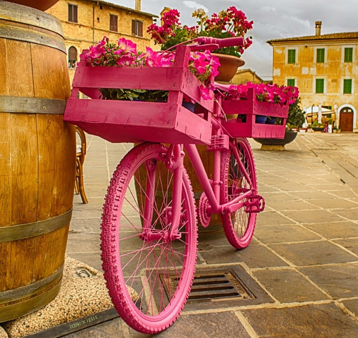 Bicycle Planters - Add a Whimsical Look to your Garden