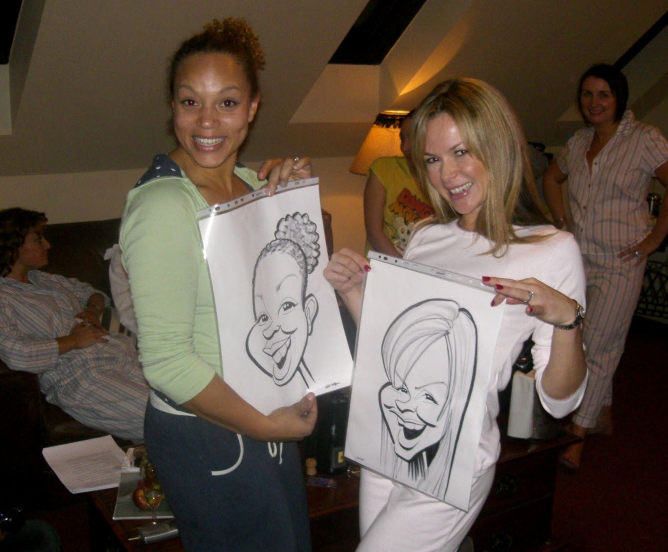 Angela Griffin & Amanda Holden