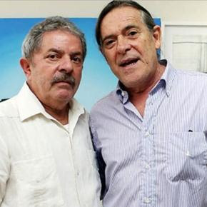 Lula e José de Abreu - Imagem/Facebook