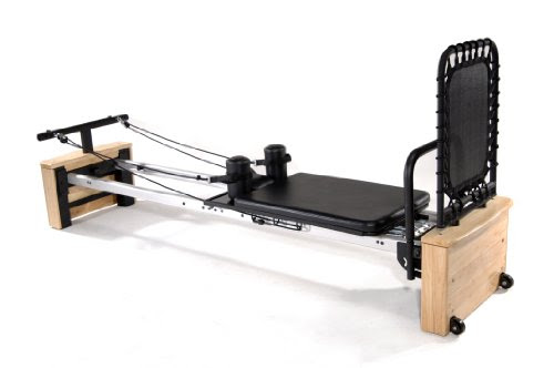 Stamina AeroPilates Pro XP 557 Home Pilates Reformer with Free-Form Cardio Rebounder 