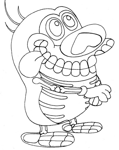 Ren And Stimpy Coloring Pages