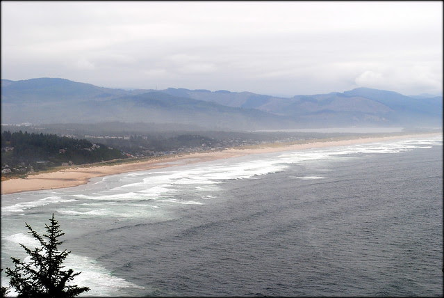 View of Manzanita from Hwy 101