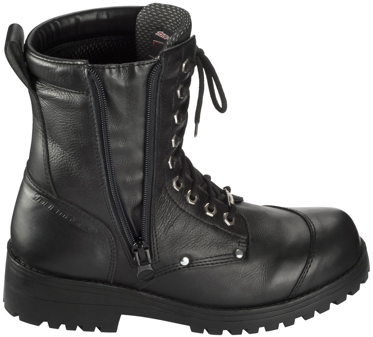 Tourmaster Coaster WP Cruiser Motorcycle Boots Leather Waterproof | eBay