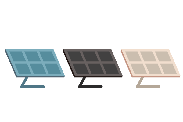 太陽光パネルのイラスト2 街 建物系イラスト専門サイト Town Illust
