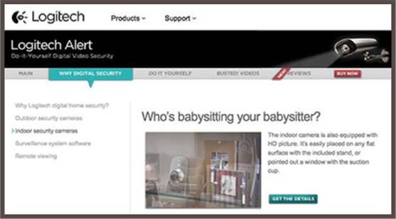 Logitech Babysitting Ad