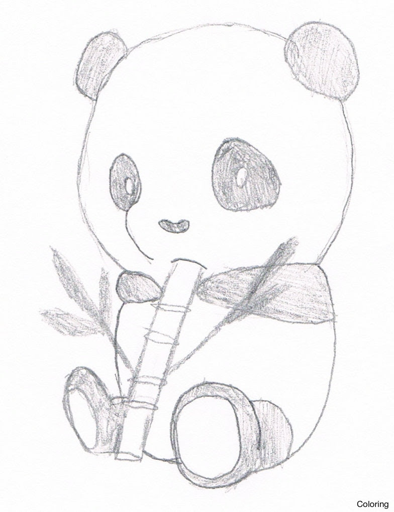 Cute Panda Drawing At Getdrawings Free Download