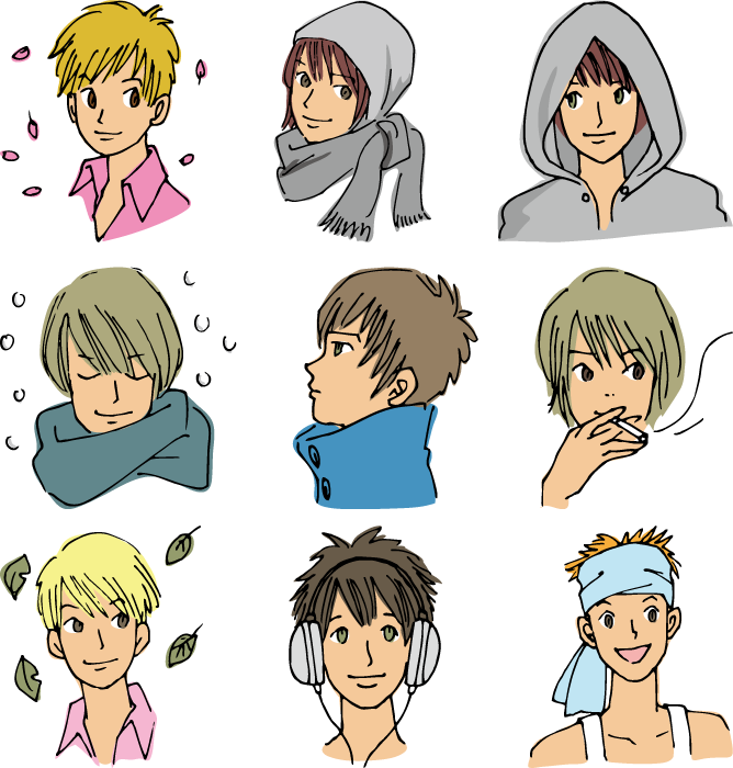 0以上 タバコ 横顔 男 イラスト ただの無料イラスト