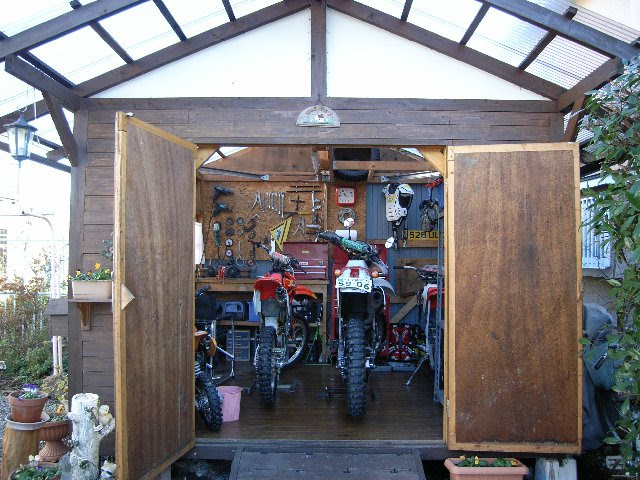 Diyでガレージを作るのは 男にとって 憧れです いつかは作りたい