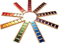 How to present the Montessori colour tablets