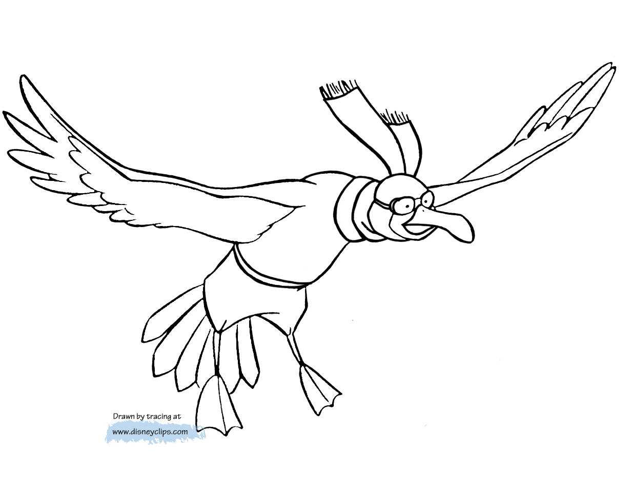 Download The Rescuers Coloring Pages | Disneyclips.com