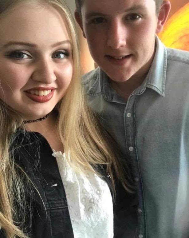 6. Chloe Rutherford, 17, and Liam Curry, 19