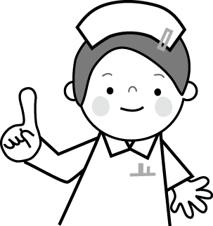 看護師のイラスト 看護婦 ナース 無料イラスト フリー素材