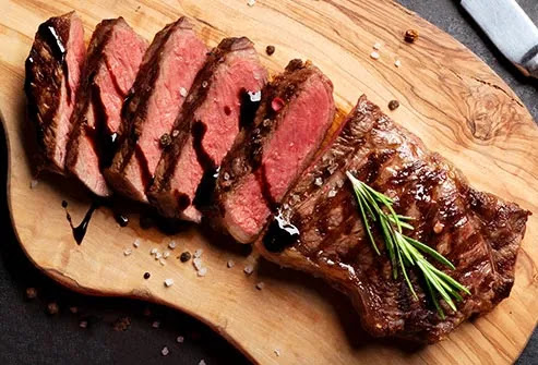 grilled striploin steak