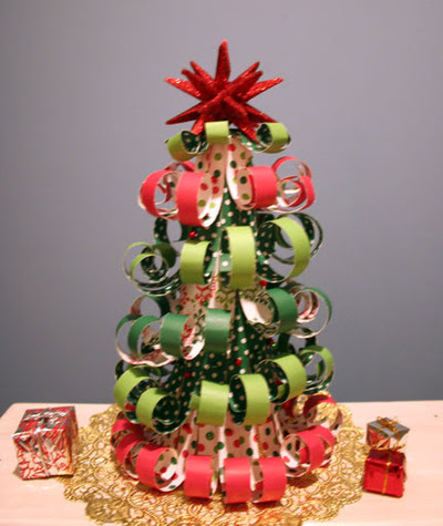 Christmas Tree Decoration for 2012: Paper christmas tree decoration