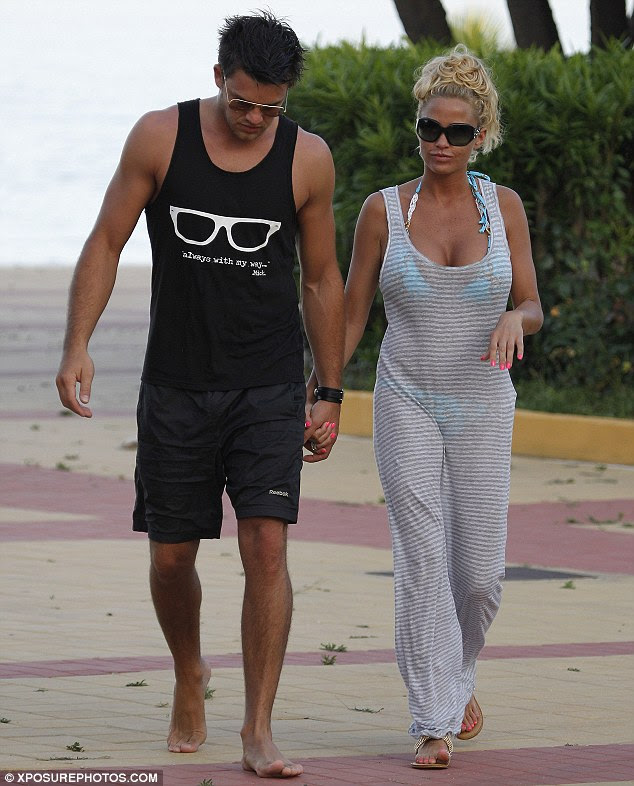 Need a lie down? After their afternoon of boozing, Price and Penna headed back to their hotel for a siesta