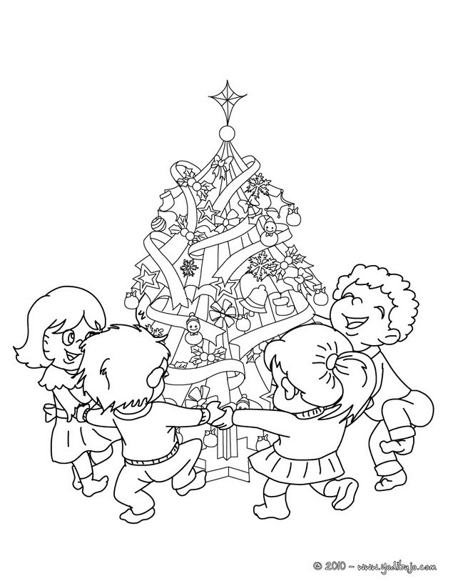 Dibujos Para Colorear Arbol De Navidad 20 Imagenes Navidenas Para Pintar E Imprimir
