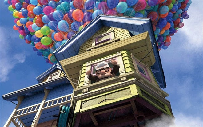Up movie house