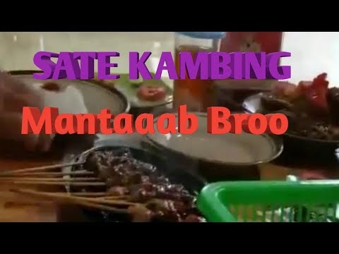 Populer Wisata kuliner sate kambing Madiun l sate kambing Lawu, paling seru!