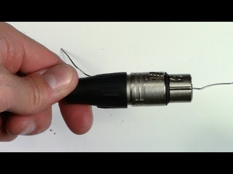 Video Microphone Cable Xlr To 3.5 Stereo Plug