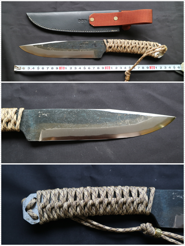 新作ナイフ4本完成。  刃物は「切れ味・刃持ちのよさ・研ぎやすさ 