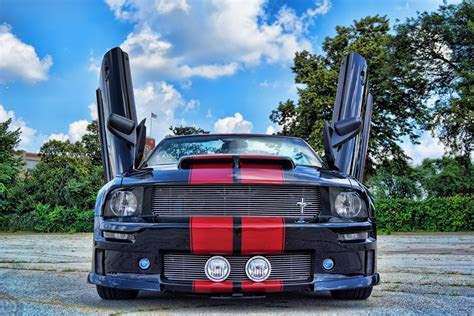 Our car experts choose every product we feature. Lambo Vertical Doors Ford Mustang -Mr. Kustom Chicago Auto