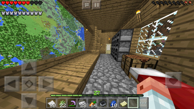 14 Minecraft Pe 地図の使い方 現在地表示 拡張 額縁に貼付 Surilog