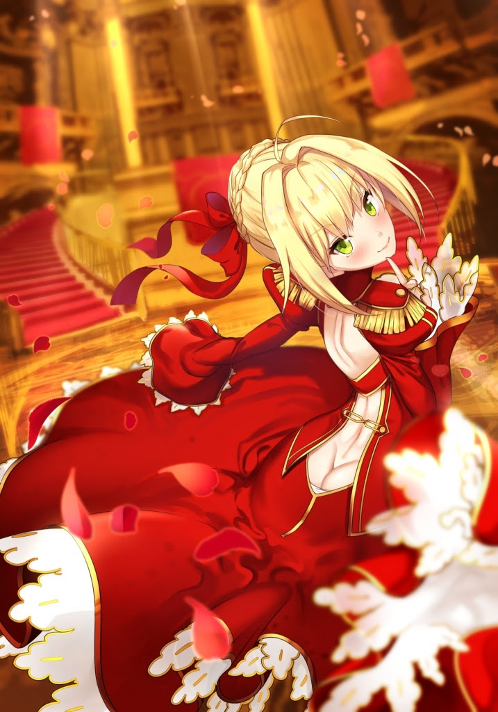 Fgo 高貴で可愛いネロ クラウディウスの高画質壁紙画像 イラストまとめ 写真まとめサイト Pictas