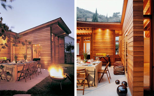 vhouse wood house exterior