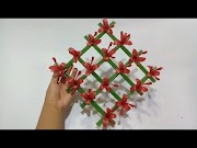 Komponen Cara Membuat Hiasan Dinding Bunga Cantik Dari Sedotan Tanpa Lem, Paling Update!