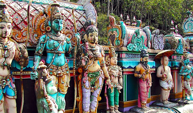 Hindu temple in Sri Lanka