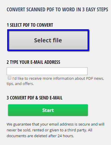 Edit Scanned Documents In Three Steps