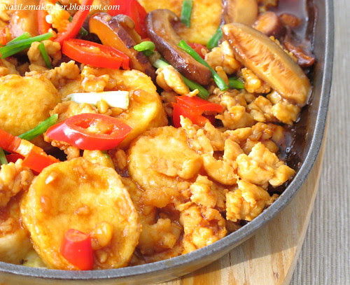 Hot Plate Sizzling Tofu