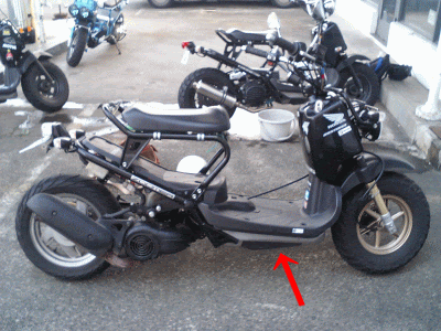Zoomer エンジンスワップ