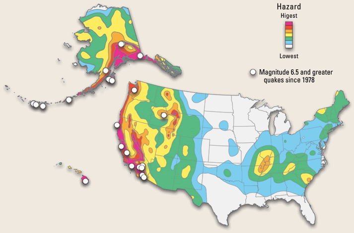Usgs earthquake hazards program