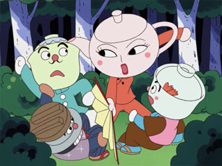 おいでよ アンパンマン沼 どんぶりまんトリオとジャスミンさん