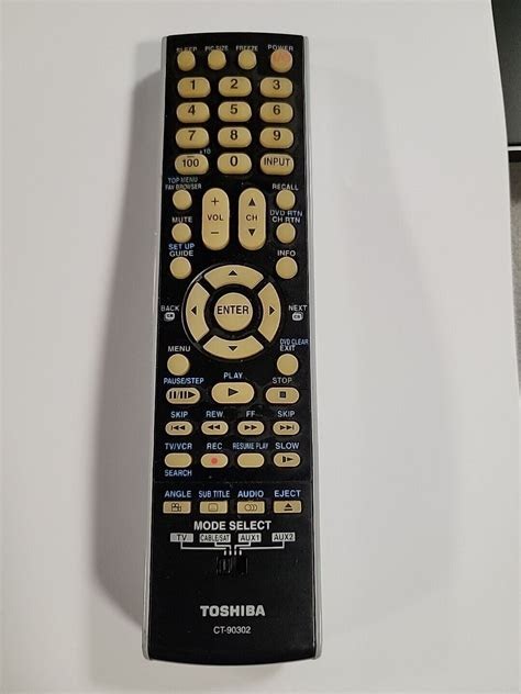 Free Toshiba Remote Control Manual Ct 90302 (PDF / ePub)