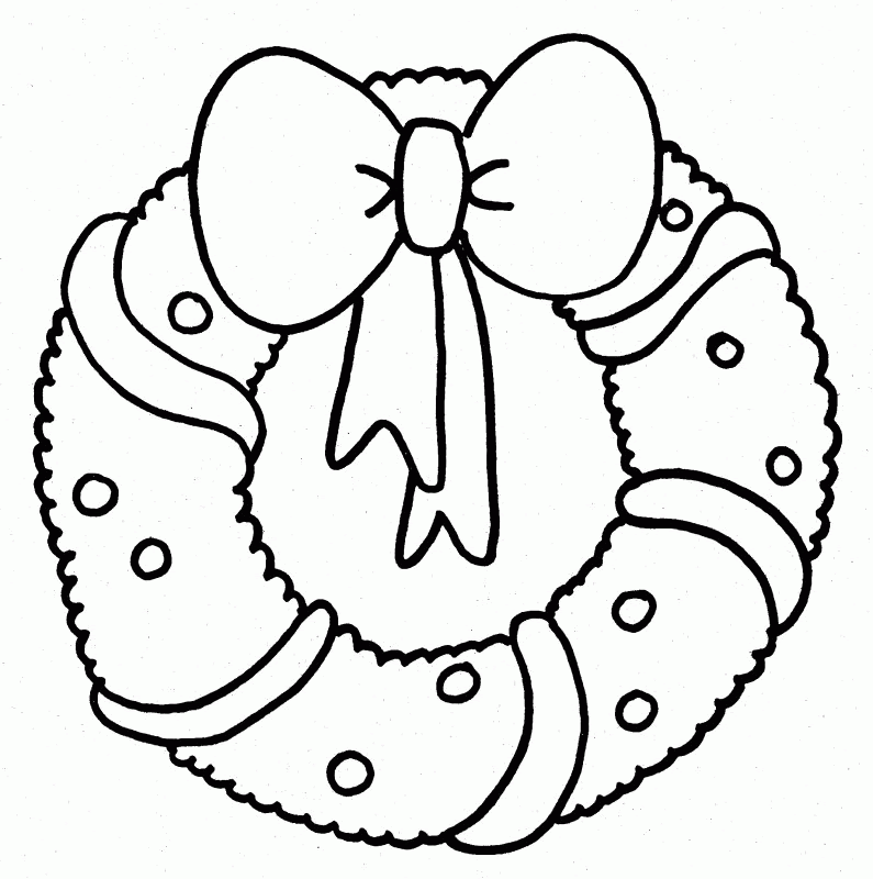 Download Free Christmas Wreath Coloring Page Download Free Clip Art Free Clip Art On Clipart Library