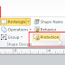 Visio Shape Protection Unlock : From the menu resulting from the protection .