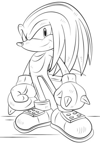 imagenes de sonic  colorear dibujar  imprimir