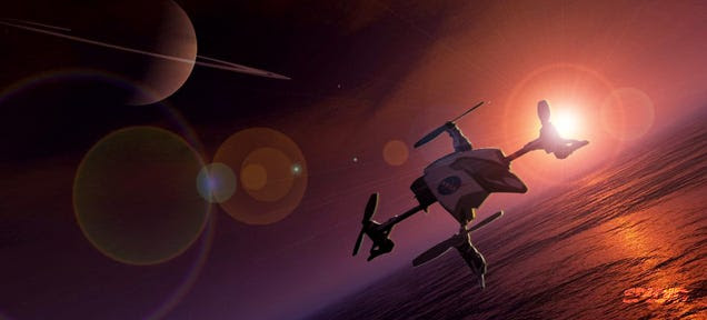 NASA wants to send a quadcopter drone to Titan along with a mothership
